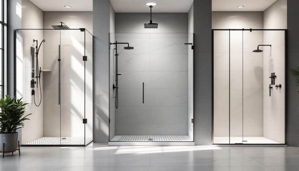 diferentes modelos de duchas